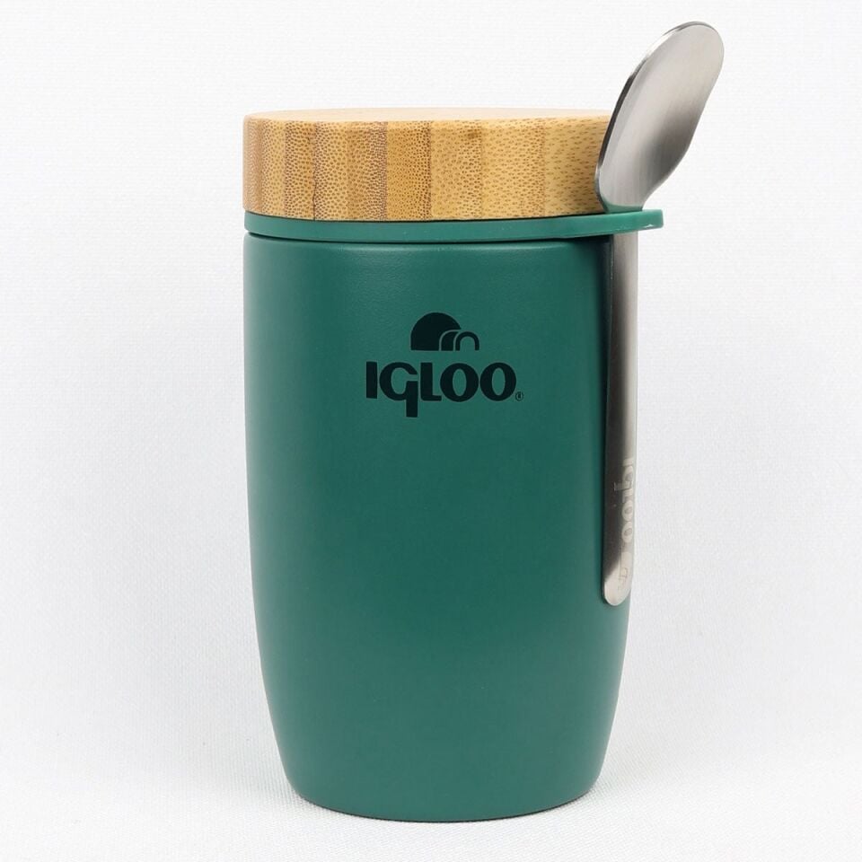 Igloo Bamboo Yemek Termosu 500ml-YEŞİL