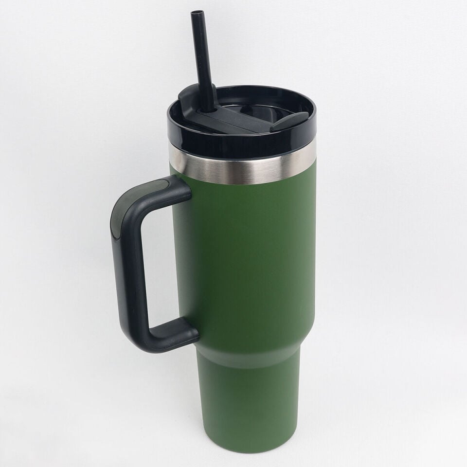 Igloo Stadler Thermo-Mug 1.2 Litre-HAKİ-SİYAH