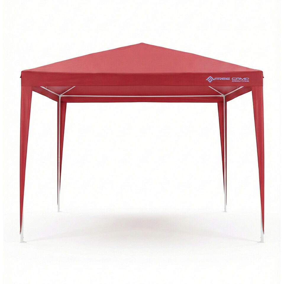 FreeCamp Girona AND1026 240x240cm Pe Tente-KIRMIZI